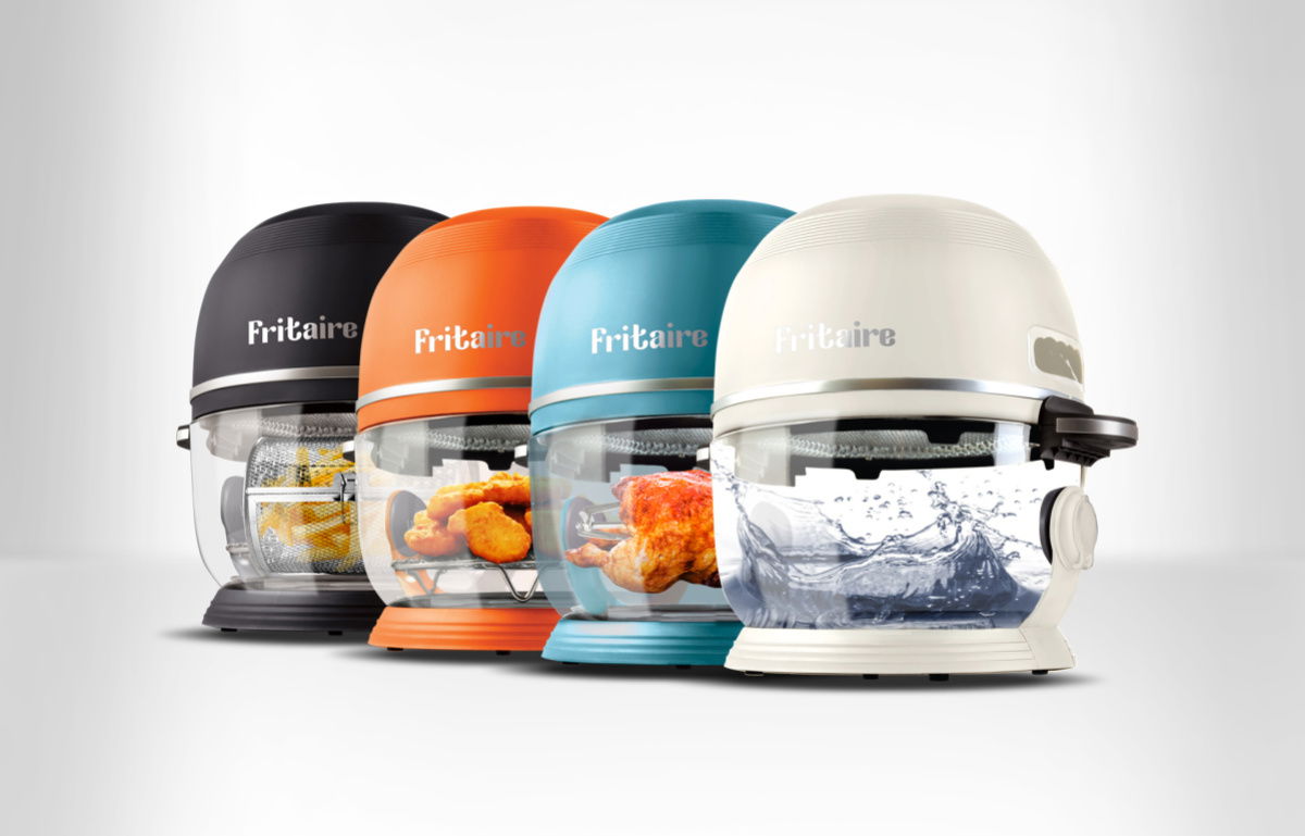 A picture of WIN A COLOURFUL FRITAIRE SELF-CLEANING AIR FRYER