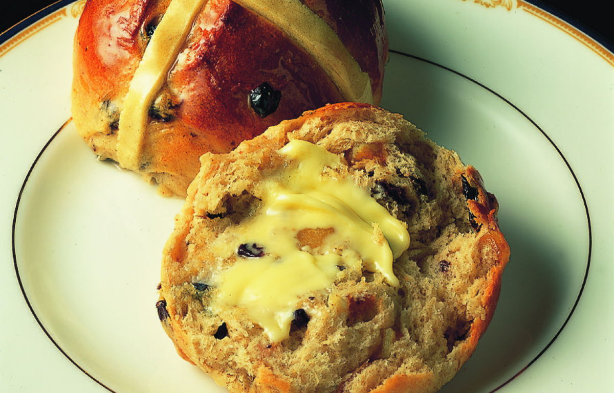 A picture of Homemade Hot Cross Buns