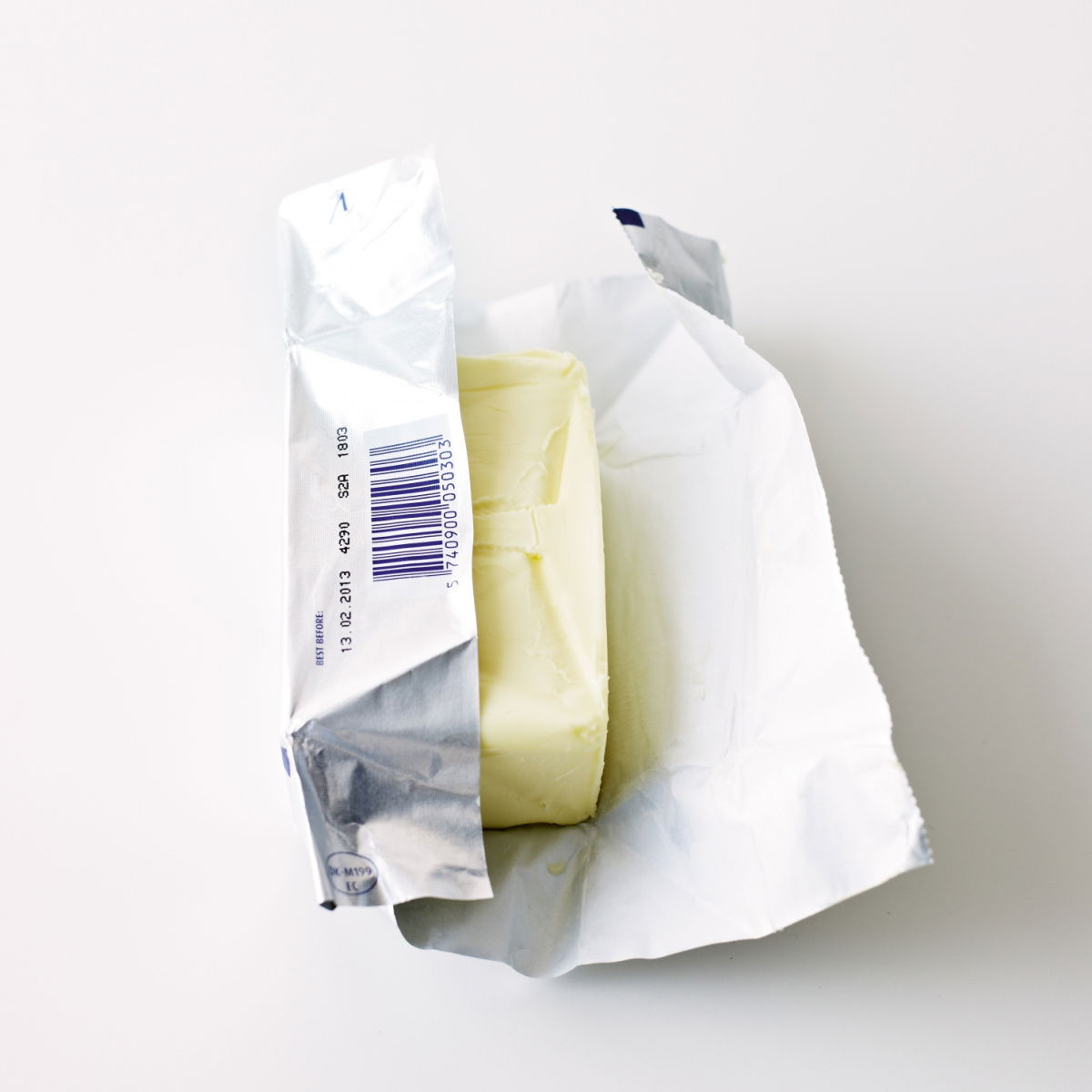 A picture of Delia's Delia's Cakes Book: Block butter ingredient