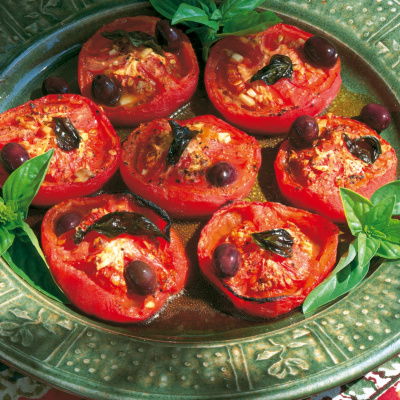 Summer Roasted Tomato Salad